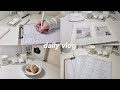 study vlog | preparing for tests and journaling
