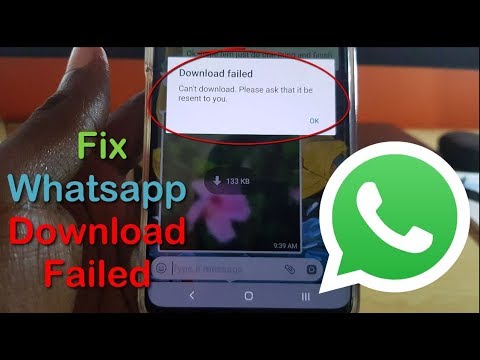 Download Failed The Download was Unable to Complete Whatsapp Fix-5 Solutions