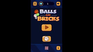 Balls and Bricks | Score 154 - new record