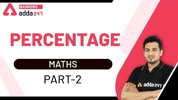 Percentage Problems Tricks and Shortcuts (Part-2) | Maths for RBI Assistant SBI Clerk Mains 2020