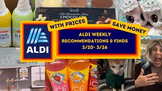 ALDI Weekly Recommendations & Finds!! Week of 3/20 - 3/26, Shop With Me (& PRICES) See what's new by Sparkles to Sprinkles 135 views 2 months ago 4 minutes, 48 seconds