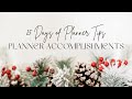 25 Days of Planner Tips 2022