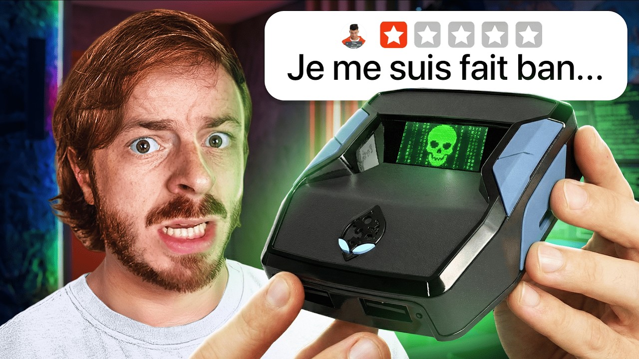 j'ai acheté des objets de gamer qu'il faut BANNIR ?