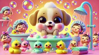 🐶🛁 Puppy Takes a Bath – Super Cute Puppy Spa Adventure Game for Kids, Fun Pet screenshot 1