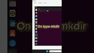 How to mkdir command Linux | Amiths Thoughts | 👍🖇️✅🔗 #amiths #mkdir #ubuntu #command #shorts