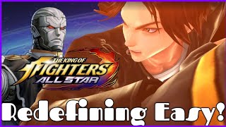 Kyo is crazy broken against aegis!🤣 King of Fighters All Star