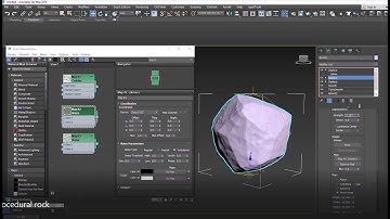 Procedural rock generation 3dsMax