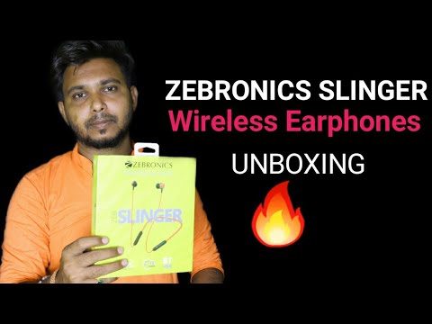 Zeb-Slinger Wireless Earphone Unboxing 