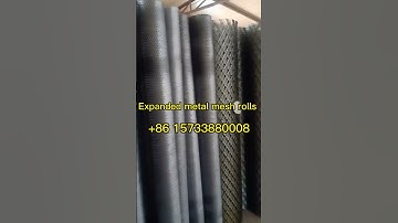Expanded Metal Mesh Rolls manufacturer in China