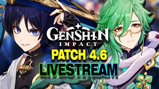 【LIVE】Akun F2P Mending Gacha Wanderer atau Baizhu?? | Genshin Impact Indonesia