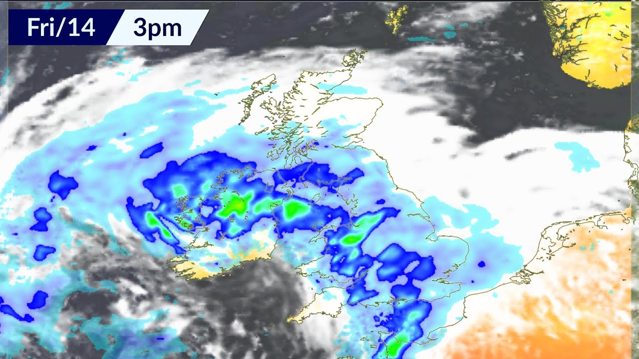 Unsettled and windy weekend - UK & Ireland Weather Forecast July 13 ...
