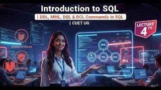CUET 2026 Introduction to SQL | DDL, DML, DQL, DCL, TCL Commands in SQL  | CUET UG|