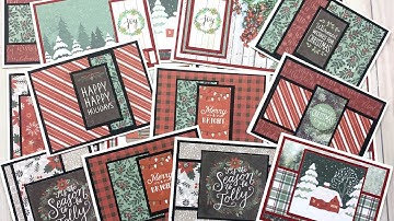 17 Christmas Cards / Holiday Homestead 6x6 Paper Pad // Project Share