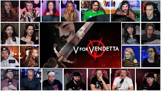 V for Vendetta Reaction Mashup
