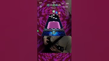 S&M by Rhianna but the chart is really difficult... #guitarhero #clonehero #gaming #yarg #shorts