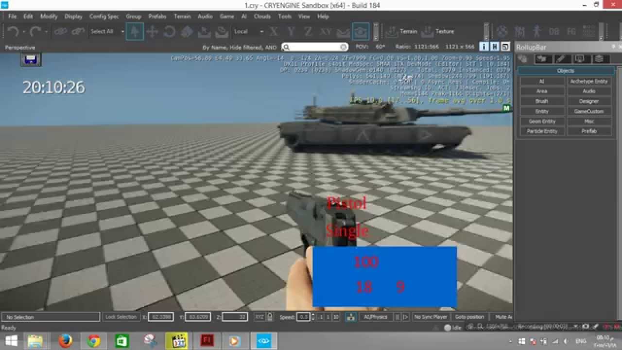 Hud Test in CryEngine 3 - YouTube