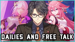 【NIJISANJI】Finishing Genshin Event and Honkai Dailies!【Taka Radjiman】