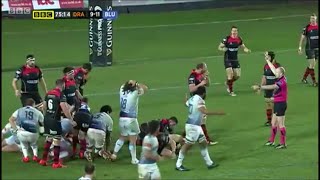 Adam Jones Told Don T Give Me Those Puppy Dog Eyes By Referee Ian Davies Adam Jones Told Don T Give Me Those Puppy Dog Eyes By Referee Ian Davies