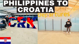 PHILIPPINES TO CROATIA EUROPE | FULL TRAVEL AT ANO MGA REQUIREMENTS PAALIS NG PINAS