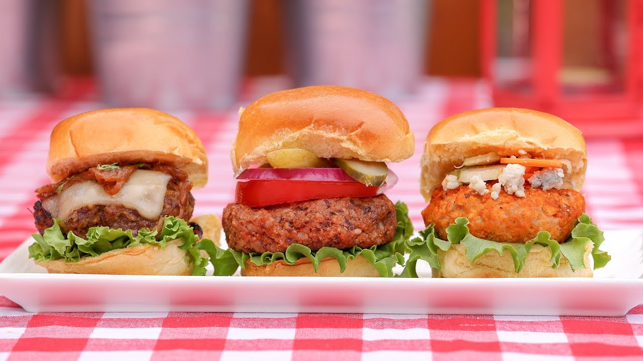 3 Incredible Slider Recipes Summer Grilling YouTube
