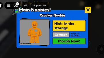 How To Get Cracker Noobie | Find The Noobies Morphs Roblox