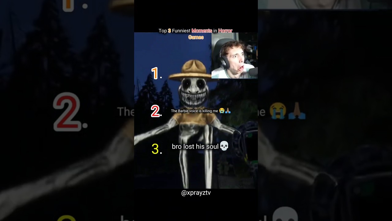 When SCARY turns STUPID 😂 | Top 3 Funniest Horror Game Fails!