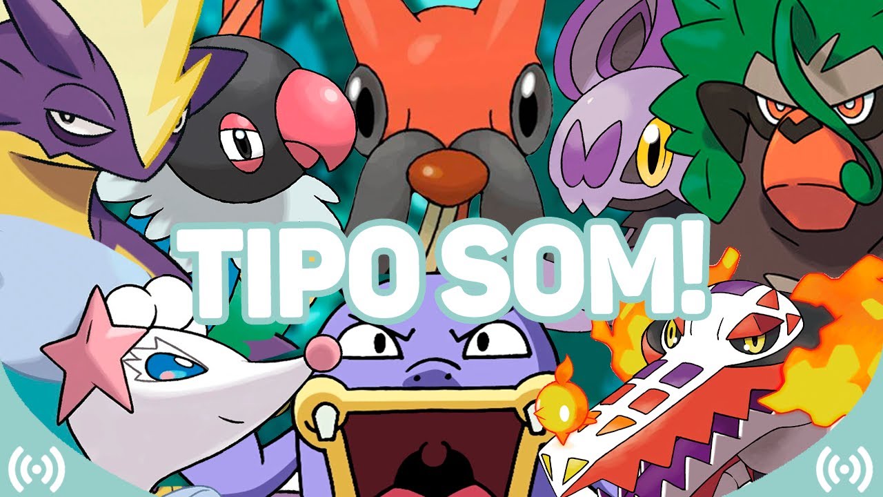 QUAIS POKÉMON COMBINARIAM COM O TIPO SONORO ?? 