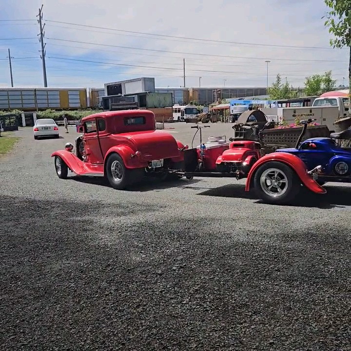 BAD ASS RIDES ππ LOOK WHAT HE HAS ON HIS TRAILER #viral #classiccars ...