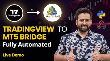 How to Connect a TradingView to MT5 Bridge | Auto Execute Alerts in Forex & NSE | | Code With Pulkit