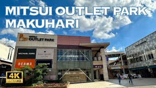 [4K] Mitsui Outlet Park Makuhari near TOKYO 🇯🇵🐧 Nonstop Walking Tour / 三井アウトレットパーク幕張 散歩
