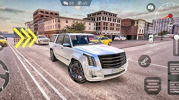 Real Car Parking Master - Cadillac Escalade Suv Driving - Multiplayer Car Game Android Gameplay