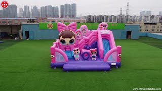 L.O.L. Surprise! Inflatable Combos🌟Inflatable castle party bounce house Chinee inflatables T8-1398B