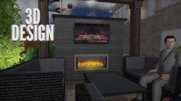 Architectural flythrough | 3D Animation | Backyard | Aquaspa Pools