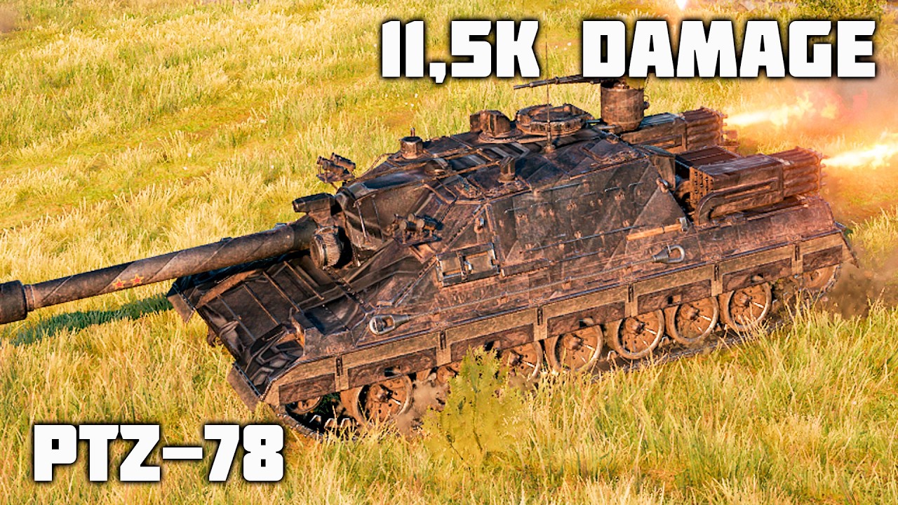 PTZ-78 WoT – 5Kills, 11,5K Damage