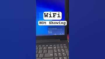 WiFi Not Showing Up on Windows 10 #laptoprepair