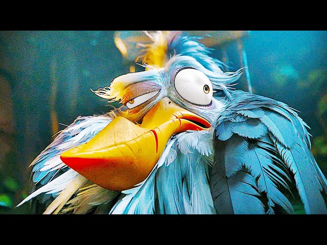 Mallards Meet Herons Scene | MIGRATION (2023) Movie CLIP HD class=