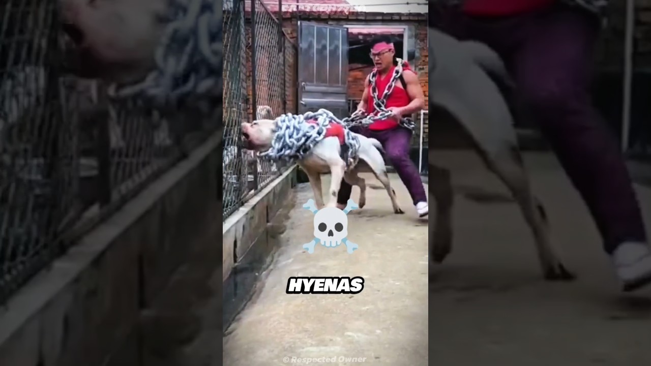 Fearless Dogs vs. Hyena! 😱