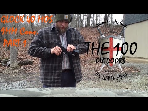 Glock 40 MOS 10mm - 9mm Conversion Part 1
