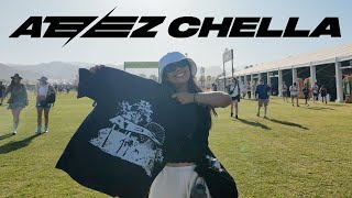 i was not expecting ateez to have a tentacle in their stage (ateez coachella w1 vlog)