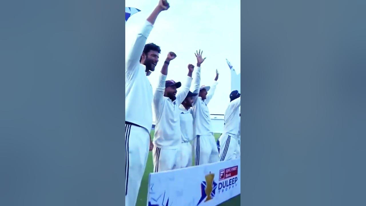 Anantapur duleep trophy winners 2024.... YouTube