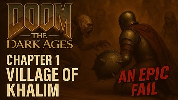 DOOM: The Dark Ages Walkthrough – Chapter 1: Village of Khalim (Epic Fail!)