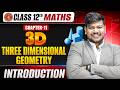 Class 12th Math Chapter 11 | Three Dimensional Geometry Class 12 Bihar board | त्रि-विमीय ज्यामिति |
