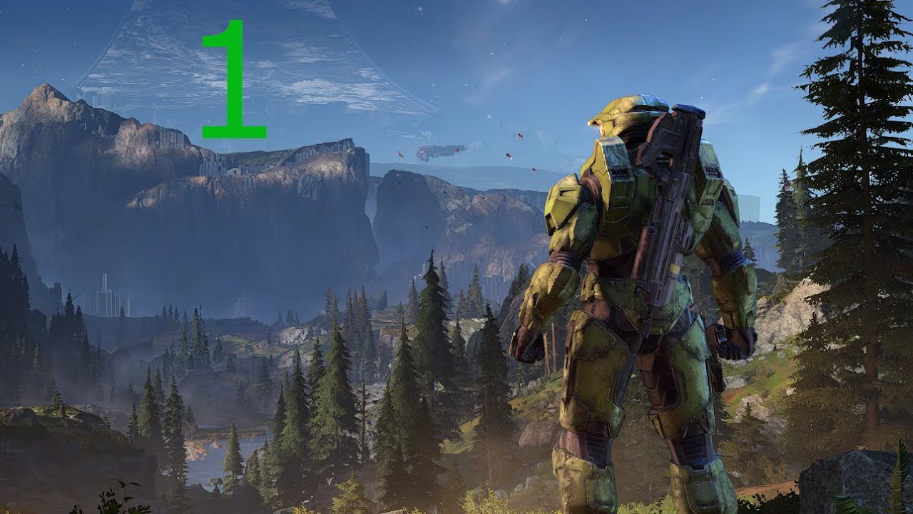 Halo Infinite Campaign Legendary Difficulty Part 1 - YouTube