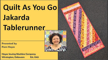 Quilt As You Go Jakarta TableRunner by June Tailor