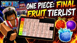 Roblox One Piece: Final | ALL DEVIL FRUITS TIERLIST !!