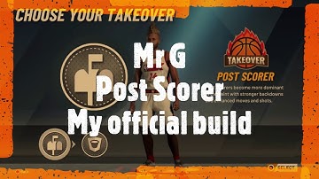 NBA 2K20 - POST SCORER OFFICIAL BUILD