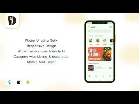 DinnerTable Clone Flutter App UI KIt