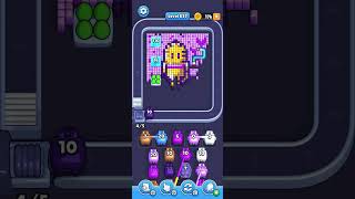Golden egg puzzle 🥚✨ #pixelflow #level657 #puzzle #gaming Subscribe for more levels!