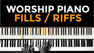 Worship Piano Fills  How to invent them (SOUND LIKE A PRO)