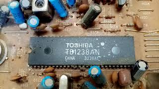 картинка: Rolsen C2116  нет изображения от видео входа.первая часть,